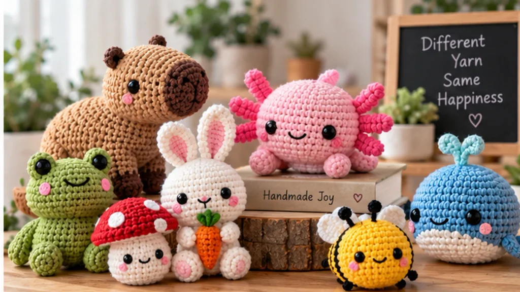 Cute unique amigurumi ideas to crochet